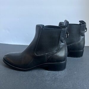 Cole Haan Black Newburg Waterproof Boots, 9.5